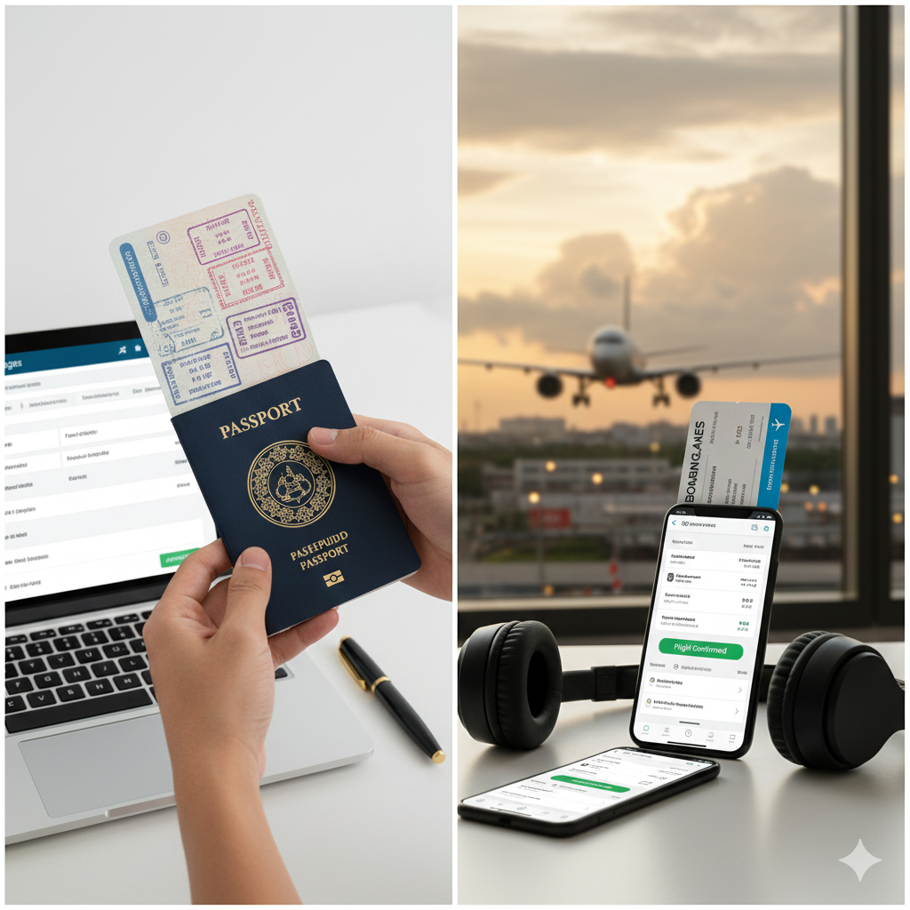 Visa & Flight Assistance